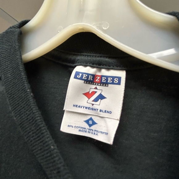 Jerzees black tee shirt - Picture 4 of 5